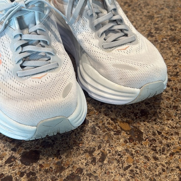 Hoka Bondi 8 Harbor Mist / Lunar Rock - Picture 7 of 10